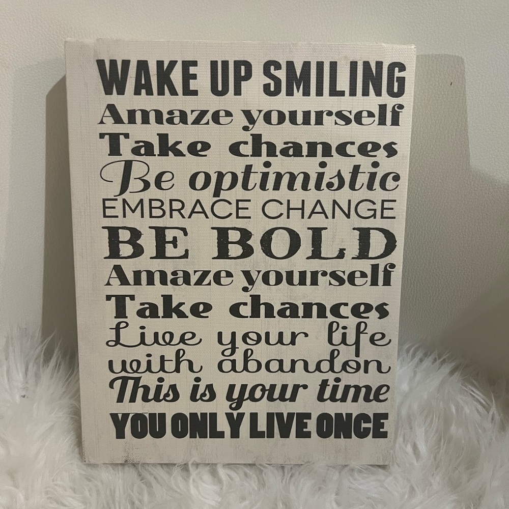 GREAT CONDITION! Canvas wall art!